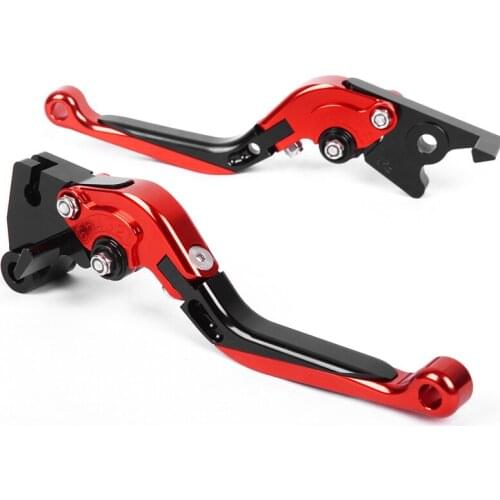 SMOK Brake Levers for Yamaha YZF-R15 2008 2009 2010 2011 2012 2013 2014 Folding Extending Brake Clutch Levers 8 Colors Orange