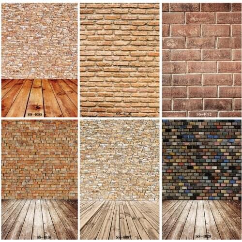 ZHISUXI Vinyl Custom Photography Prop outdoor+Brick wall theme Photo Studio Background 200206SS-01