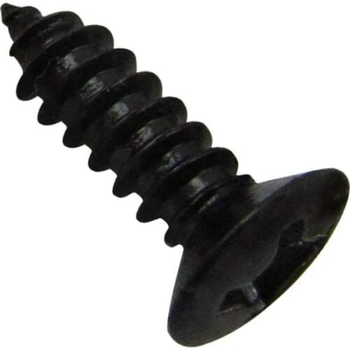 50pcs Pickguard Screws M for Fender Strat Style Guitar(black)
