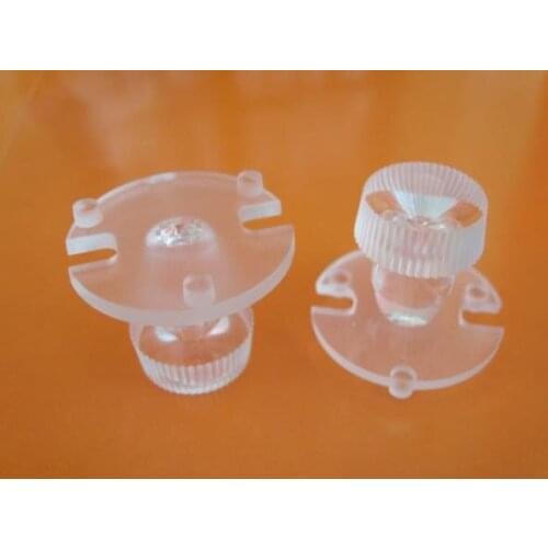 AJ-23 High quality LED Optical Lens, Candle Shap, PMMA materials, Lens Size: 23X17.8mm, Milk Color