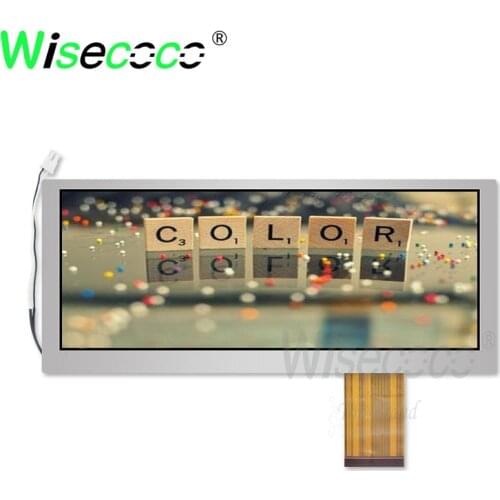 Wisecoco 8.8 inch antiglare 1280x480 ips lcd 500 brightness for automotive display and industrial CLAA088WA01XN