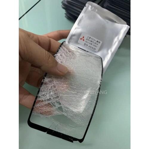 10pcs Original Front Glass Lens with OCA Glue For Samsung Galaxy A40 A50 A70 A10 A20 A30 A80 A90 A10S A20S Screen Touch panel