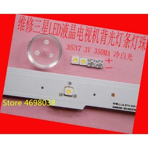 300piece/lot FOR repair Samsung LCD TV LED backlight Article lamp SMD LEDs 3537 3535 3V Cold white light emitting diode