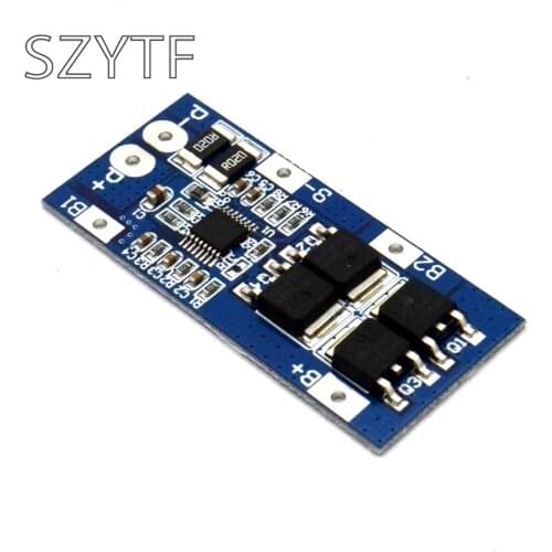 3S 11.1V lithium battery protection board 10A 20A overcurrent limiting embodiment AOD403 + 8254AA