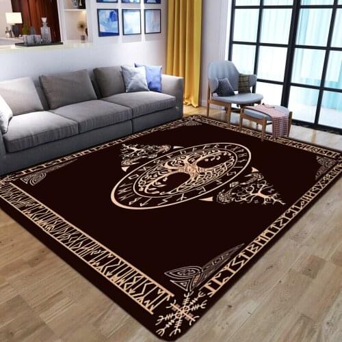 Creative pattern Large Carpets Non-slip Tatami Mats Bedroom bedside Home Lving Room play area Rugs Childrens non-slip floor mat