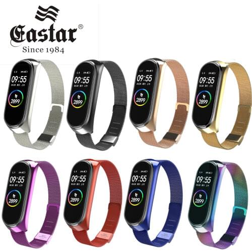 Stainless Steel for Mi band 5 6 Metal Strap Bracelet for Xiaomi Mi Band 5 6 Screwless Mi Band 5 MiBand Wrist band smart Band5 6