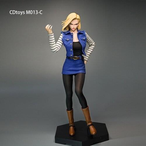 Cdtoys M013 1/6 Scale Female Soldier Clothing Set Suitable For 12-inch Rubberized Female Body Action Figure Clothing Accessories