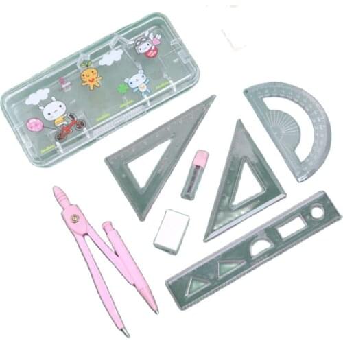 Drawing Compasses Math Professional Compasses Set With Geometry Rulers For Drawing Scribing Drafting Tools Students Stationery