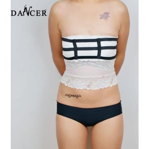 JLX.HARNESS 90s Elastic Goth Harness Cage Bra Halter Top Clothing Women Sexy Lingerie Pole Dance Body Bondage Bra O0041