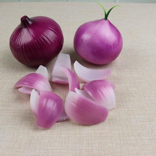 Artificial Foods &amp Vegetables Onion, Simulation Hot Pot Material, Side Dish Model, Onion Slice Photography Props