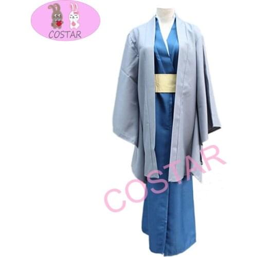 COSTAR Anime Gintama Katsura Kotarou Cosplay Costume Kimono Halloween Carnival Party Silver Soul Cosplay Costumes