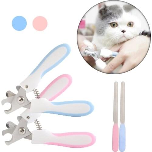 Professional Pet Dog Cat Nail Clipper Trimmer Stainless Steel Nail Clippers Cutter Scissors For Dogs Cats Animals Pet Grooming