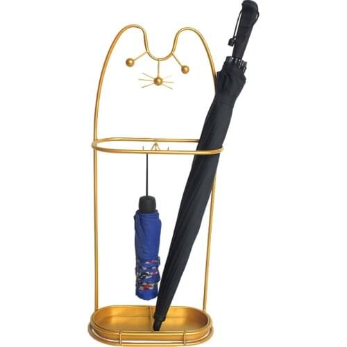 Fashion Iron Umbrella Holder Stand For Long Short Umbrella Cartoon Paraguero Hogar Home Hotel Beach Umbrella Holder Hanger New
