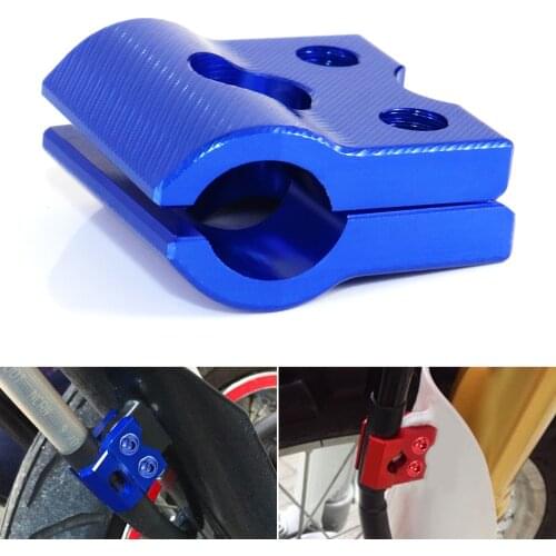 For Yamaha YZ125 YZ250 YZ250F YZ450F WR250F WR450F WR250R/X Motorcycle Accessories CNC Aluminum Brake Hose/Line Clamps