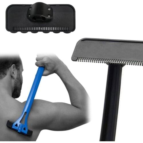 Men Manual Back Hair Shaver Head Blade Trimmer Body Leg Removal Razor