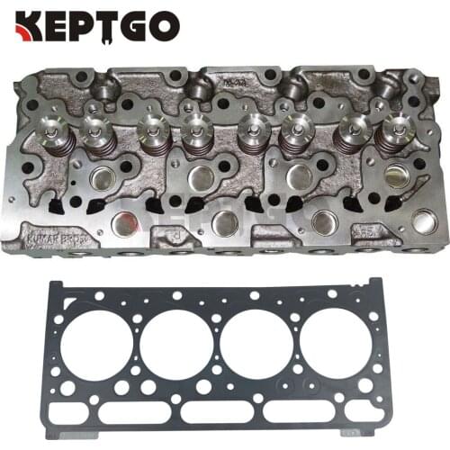 New Complete Cylinder Head With Head Gasket for Bobcat 763 "Kubota V2203"