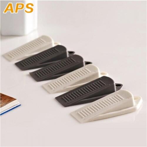New 1pcs Rubber Wedge Door Stop Stopper Holder Guard Baby Safety Protector Door Stopper Wedge Security Door Card for Kids Baby