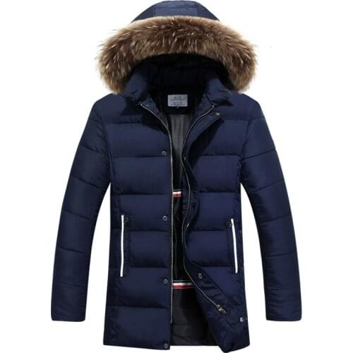 2020 New Men Winter Coat Fashion Popular Fur Jacket Warm Cotton Casual Section Wool