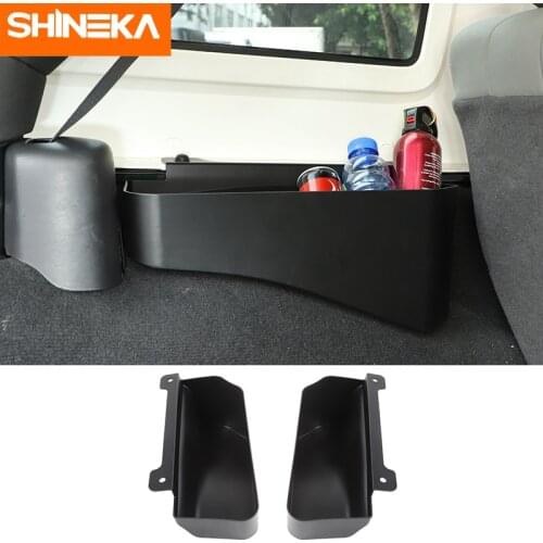 SHINEKA Stowing Tidying Car Inner Rear Trunk Side Storage Box Container Holder for Jeep Wrangler JK 2007-2017 4 Door Accessories