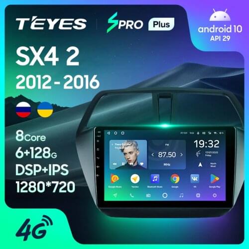 TEYES SPRO Plus For Suzuki SX4 2 S-Cross 2012 - 2016 Car Radio Multimedia Video Player Navigation GPS Android 10 No 2din 2 din dvd