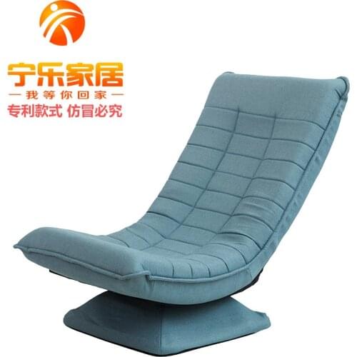 X3 Moon Chair Fabric Casual Lazy Sofa Foldable Rotating Small Apartment Creative Bedroom Childrens Sofa Chair