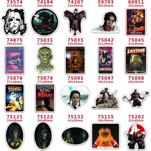 DIY Craft Supplies cartoon character printed flat back planar resins 30 pieces PR73574