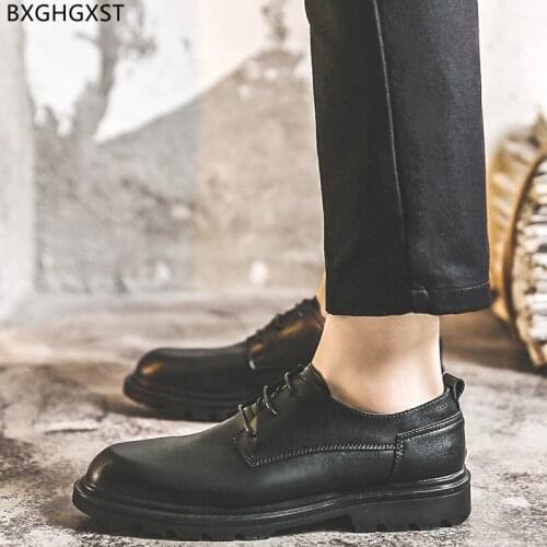 Black Oxford Luxury Designer Shoes Men High Quality Casual Business Shoes Men Suit Shoes for Men Office 2021 Chaussure De Homme