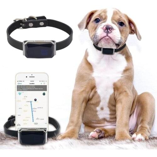Smart Waterproof Pet Locator Universal Waterproof GPS Location Collar For Cats Dogs Positioning Tracker Locating Light Tracker
