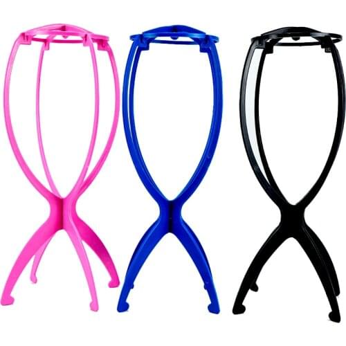 1PC Colorful Plastic Ajustable Wig Stands Hat Display Wig Head Holders Four color High Quality Wig Hat Cap Display Tools