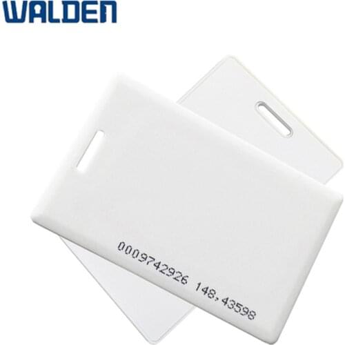 10pcs Access Control Card 1.8mm EM4100 Tk4100 125khz Keyfob RFID Tag Tags Key Fob Token Ring Proximity Chip