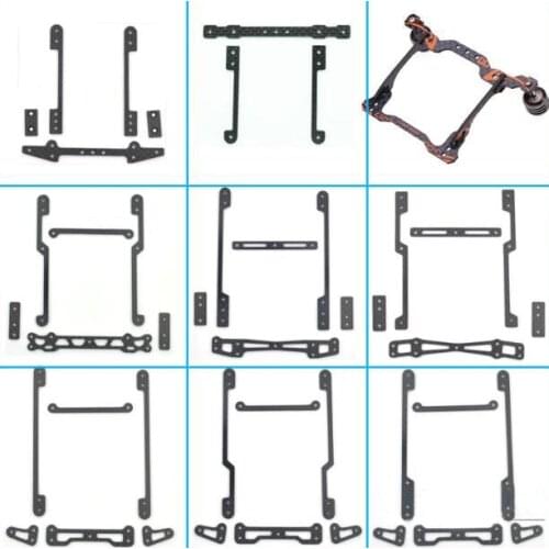 2Sets S2/VS/AR/MA/MS/SXX/FMA Chassis Front/Rear Lantern Damper Hanger Lifting Frame Spare Parts For Tamiya Mini 4WD Car Model