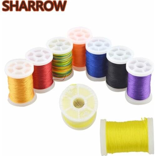 2Pcs Archery Fiber Bowstring Serving Thread Spool Line Cord Bow String Protector for Bow Strings Hunting Shooting Accessories