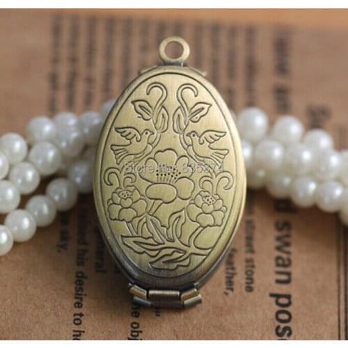 20*33mm Wallet shaped PHOTO LOCKET Blank Base ANTIQUE BRONZE Necklace Pendan & Charm DIY Jewelry Accessories
