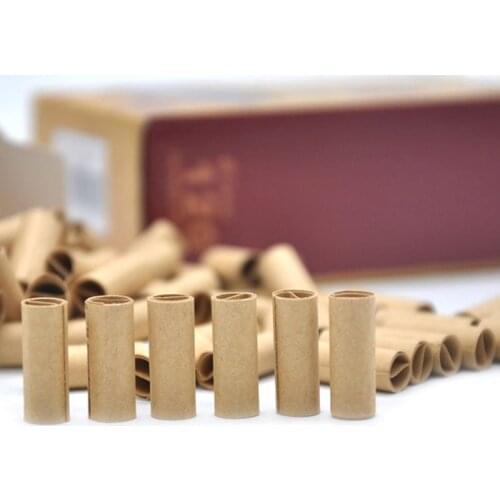 7mm 120pcs/box Cigarette Paper Hornet Practical Pre Rolled Natural Unrefined Cigarette Filter Rolling Paper Tips High Quality