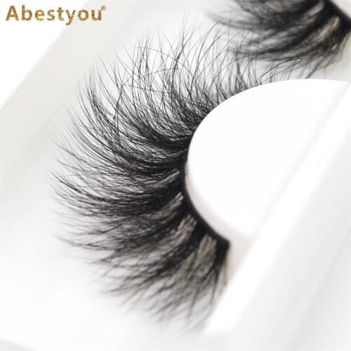 Abestyou Cosmetics 10-17mm 6D False Couple Eyelashes Wholesale False Mink Lashes Dropshipping Makeup Tools for Eyelash Extension