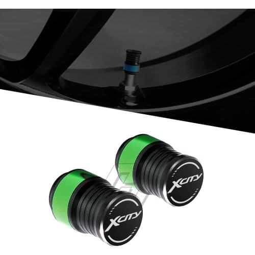 Motorcycle Accessories Valve Stem Cap Set Case for Yamaha Xcity 125 250 Scooter Rim