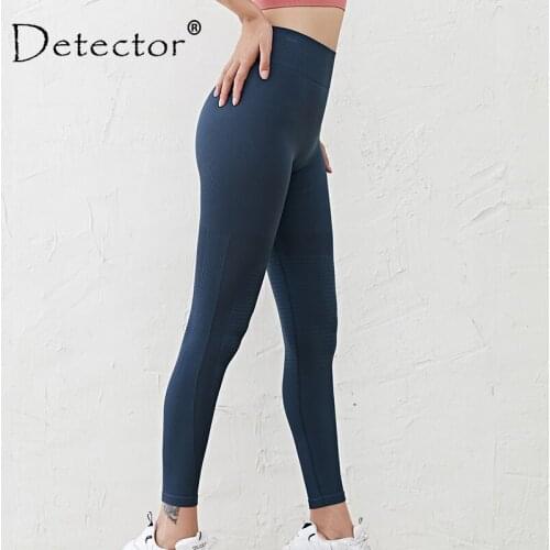 Detector High Waist Seamless Gym Yoga Leggings for Fitness Leggings Sport Women Anti-cellulite Running Pants Scrunch Butt Tights