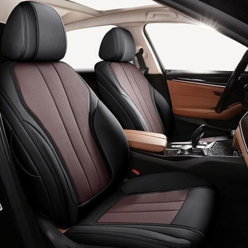Genuine Leather Car seat covers For Land Rover Range Rover sport freelander 2 2010 discovery evoque Velar accessories