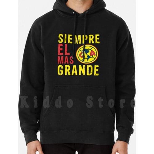 Las Aguilas De Club America-Siempre El Mas Grande Mexican Soccer Team Gifts For The Family. Hoodies Long Sleeve