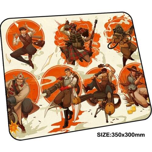 Team fortress 2 pad mouse computador gamer mause pad 350x300mm padmouse Popular mousepad gadget Mass pattern office desk mats