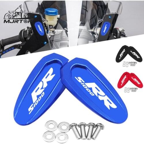 Brand New Motorcycle S1000RR Windscreen Mirror Cover Driven Mirror Eliminators Cap For BMW S1000 RR s1000rr 2020 2021 2022
