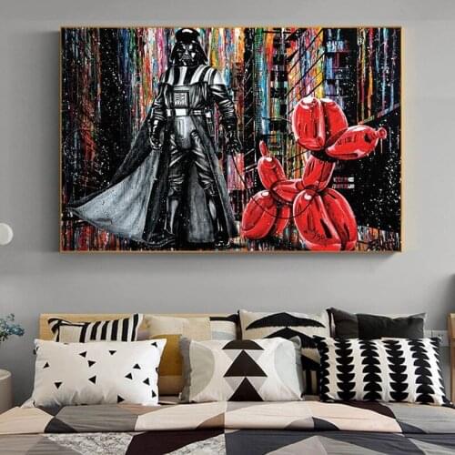 Marvel Spiderman Graffiti Art Canvas Painting Wall Art Posters and Prints Street Wall Art Pictures for Living Room Home Decor