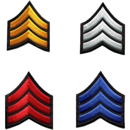 10pcs/lot Military Shoulder Embroidery Patches Backpack Clothing Decoration Accessories Diy Iron Heat Transfer Applique