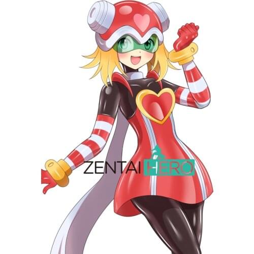 New Arrival Lycra Spandex Girl Sonia Strumm Megaman EXE Cosplay Zentai Costume for Halloween Two Pieces Full Body Suit