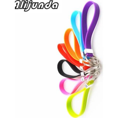 New silicone key long wristband bracelet key spoon portable key chain for Citroen C-Quatre C-Triomphe Picasso C1 C2 C3 C4 C4L C5