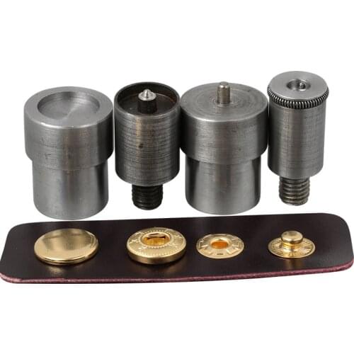 Snap press machine dies 1 Set of Assembling tool & mould & Diesets for 4-part snap buttons 001