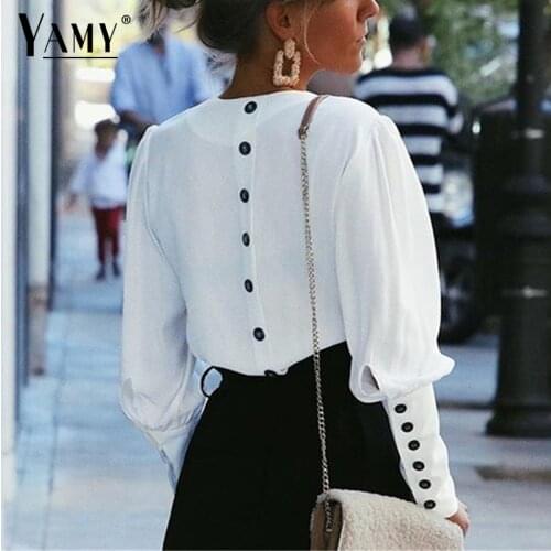 YAMY Womens Office Shirts