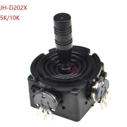 2-axis JH-D202X-R2/R4 Electric Joystick Potentiometer 5K 10K ohm 2-axis 2D Monitor Keyboard Ball Joyrode