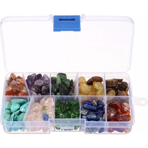 255g Natural Colorful Quartz Crystal Mini Stone Rock Chips Healing Specimens Lot