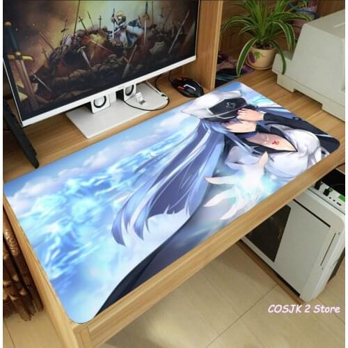 Akame ga KILL! Tatsumi Mine Leone Lubbock Anime Large Mouse Pad PC Gaming Mice Mat Desk Laptop Keyboard Mat Playmat Xmas Gifts